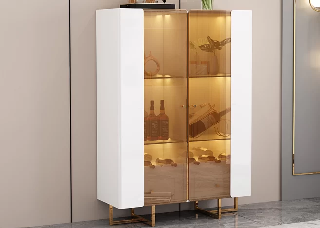 GLASS DOOR DISPLAY CABINET