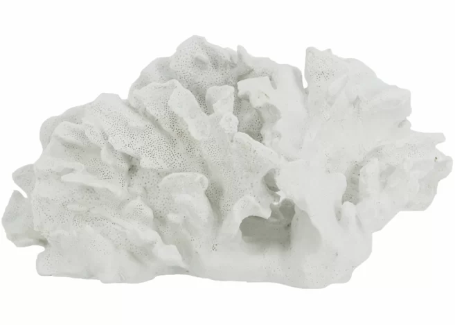 FAUX CORAL STATUARY DECOR PIECE