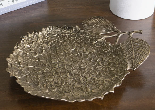 FLORAL DECORATIVE PLATE (D5577)