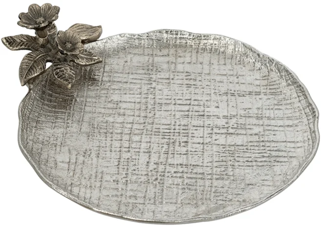 FLORAL DECORATIVE TRAY (D5576)