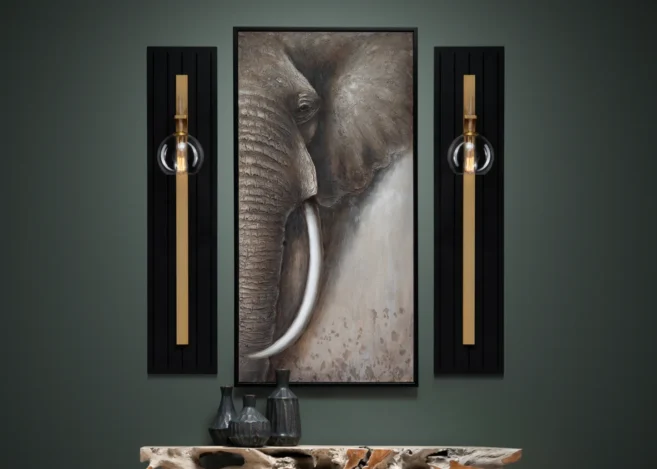 HANDPAINTED WALL ART (CNBZWF136)